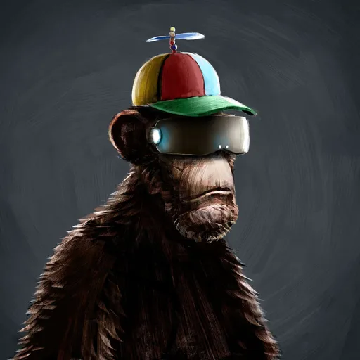Claudien Best, an Artist Ape